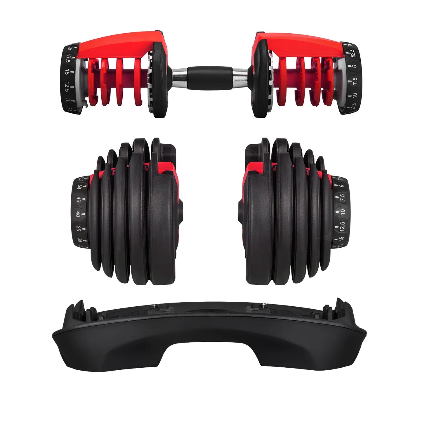 HALTERES - FitnessAdjustableSteelDumbbell™