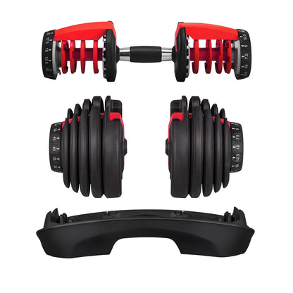 HALTERES - FitnessAdjustableSteelDumbbell™