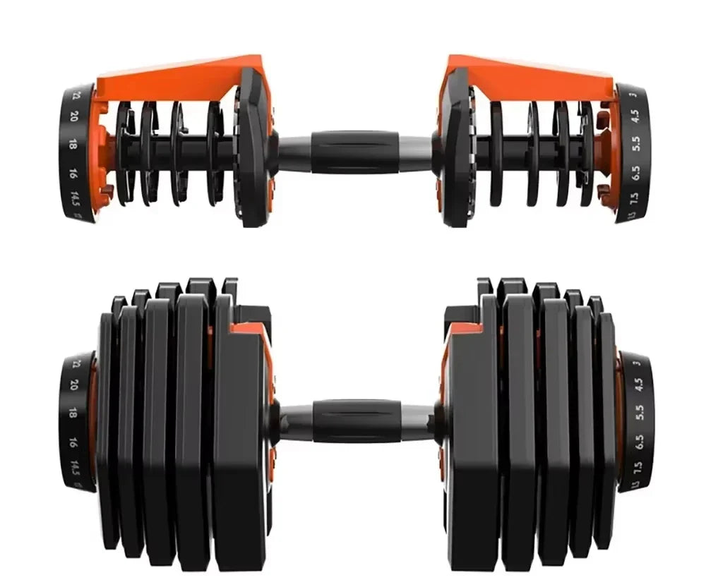 HALTERES - FitnessAdjustableSteelDumbbell™