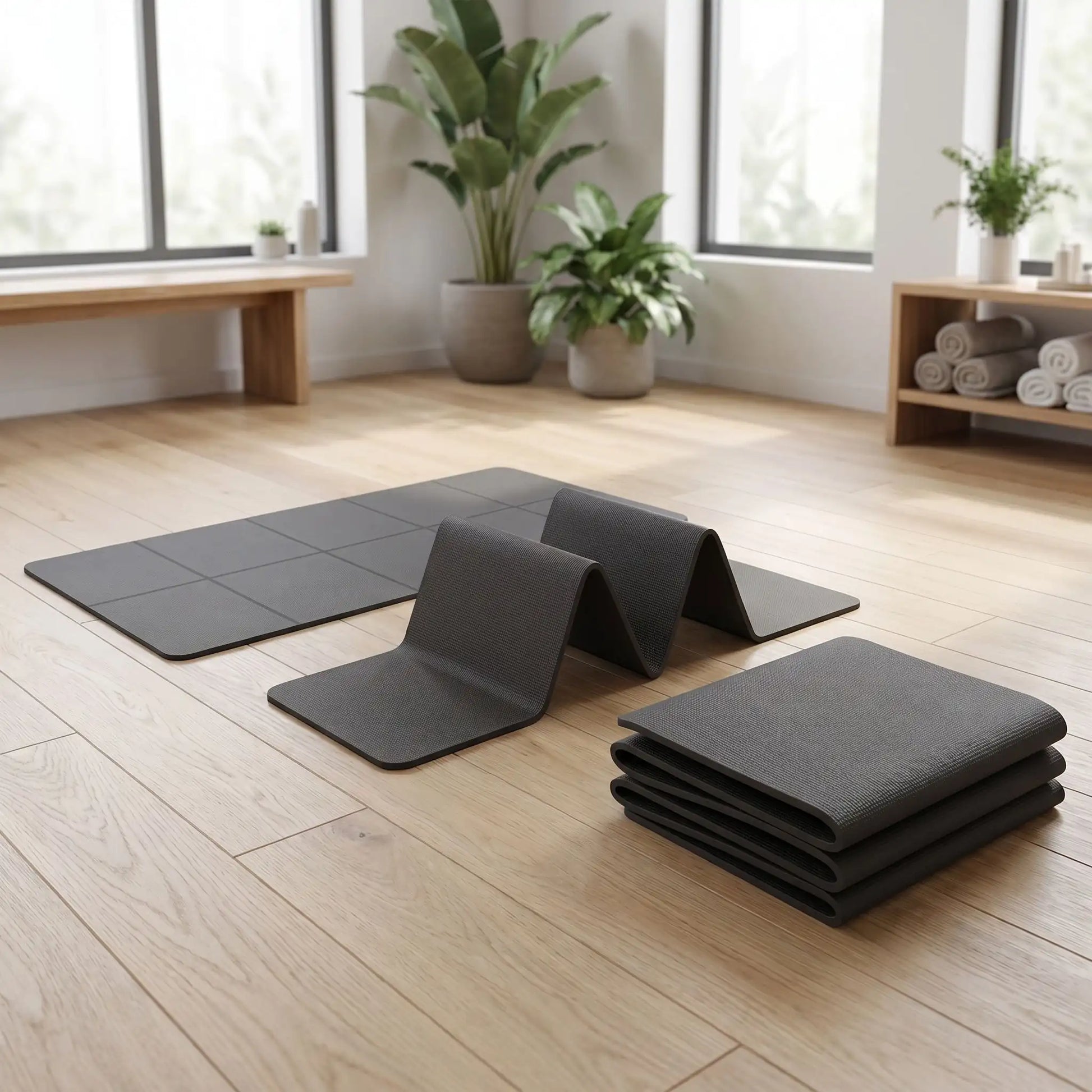 rangement du tapis de yoga