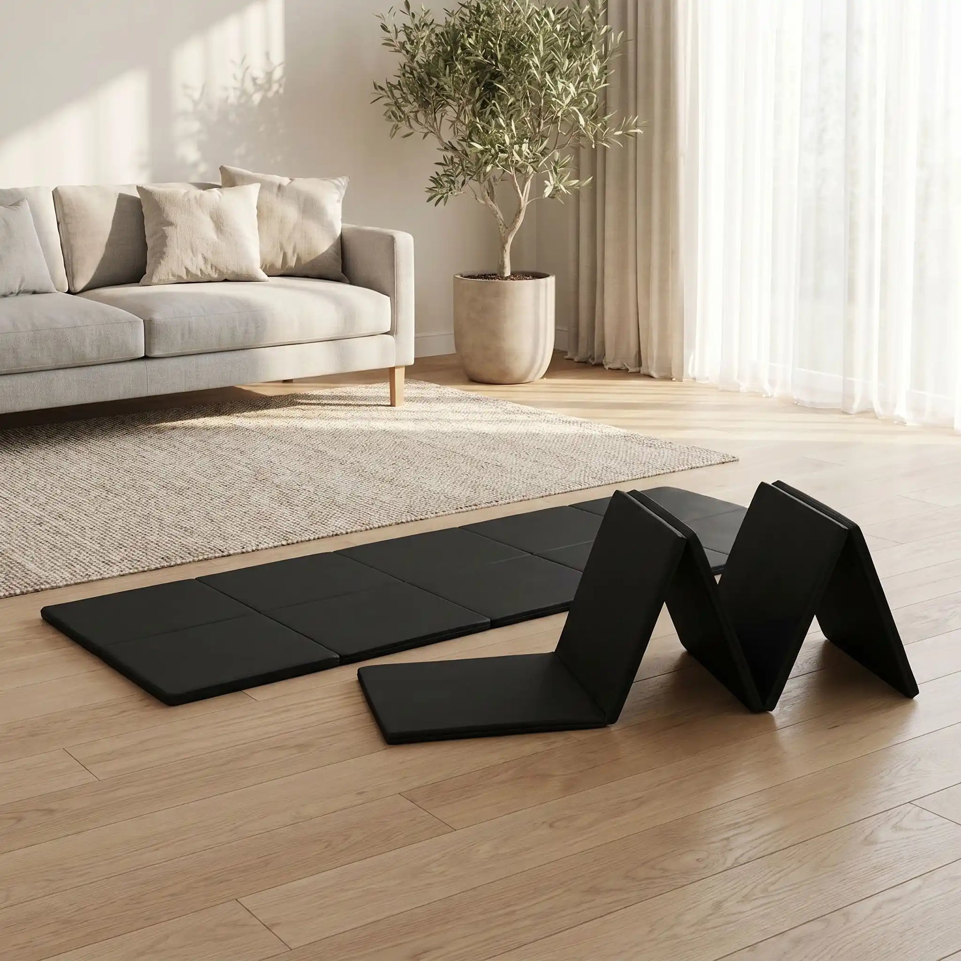 rangement tapis de yoga
